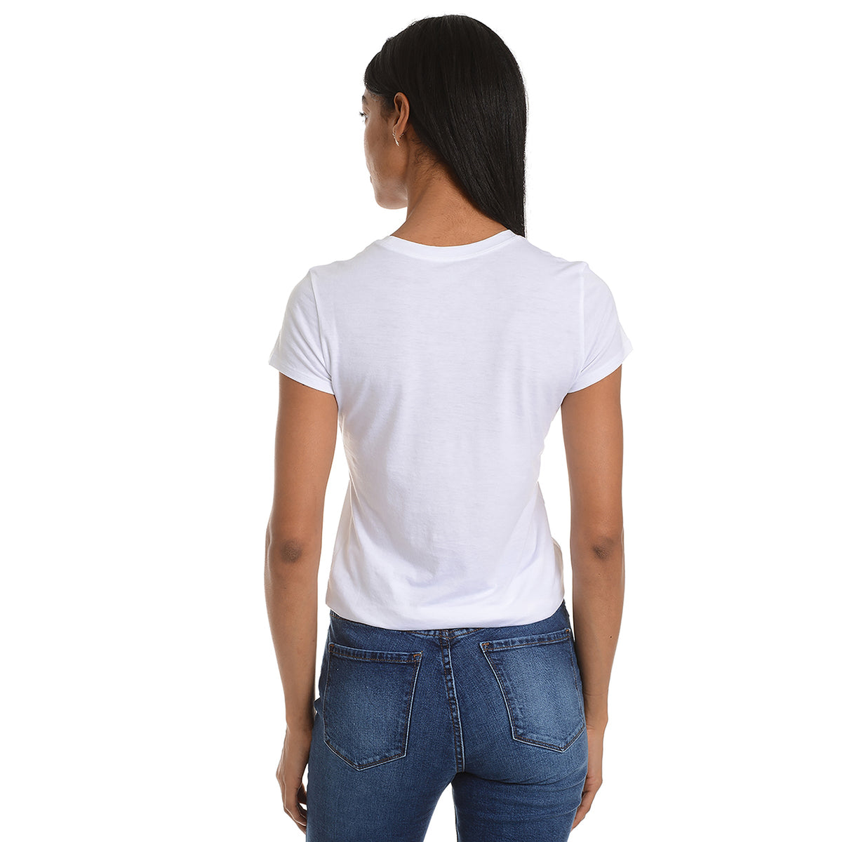Camiseta Marcy ajustada de cuello redondo