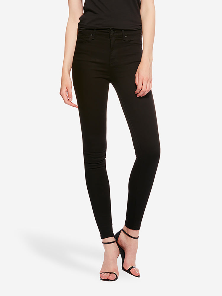 Jeans skinny de tiro alto