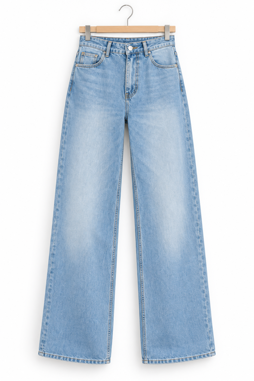 Jeans Marie Dominguez a vita alta e gamba ampia