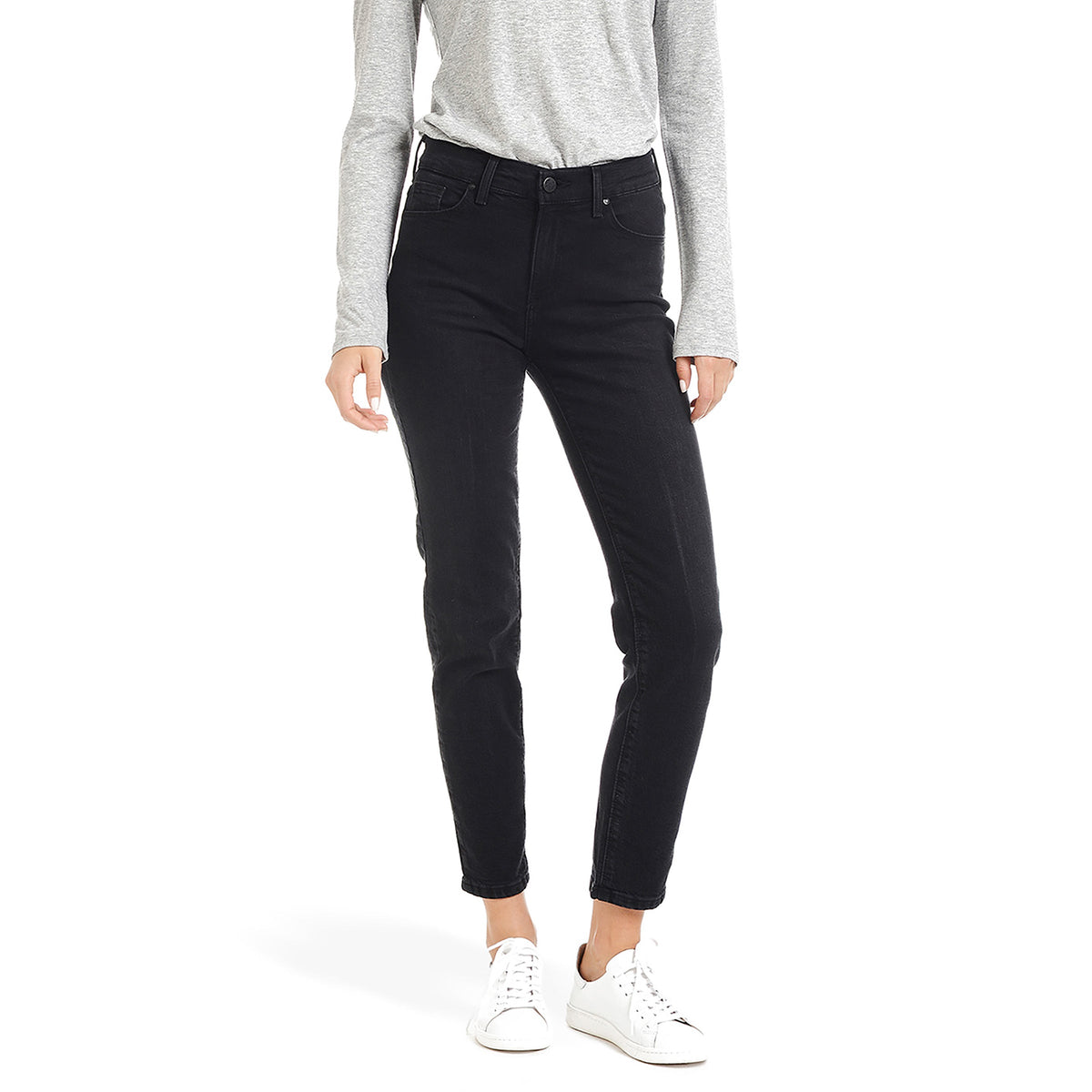 Jeans mom de tiro alto y corte slim Allen