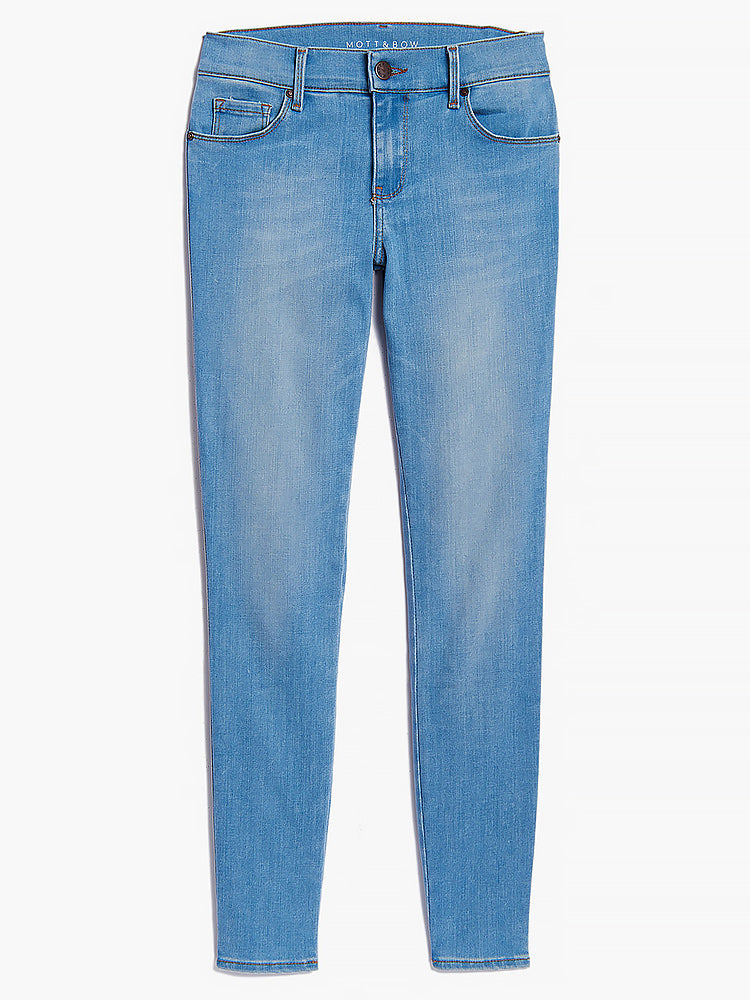 Jeans Jane ajustados de tiro alto