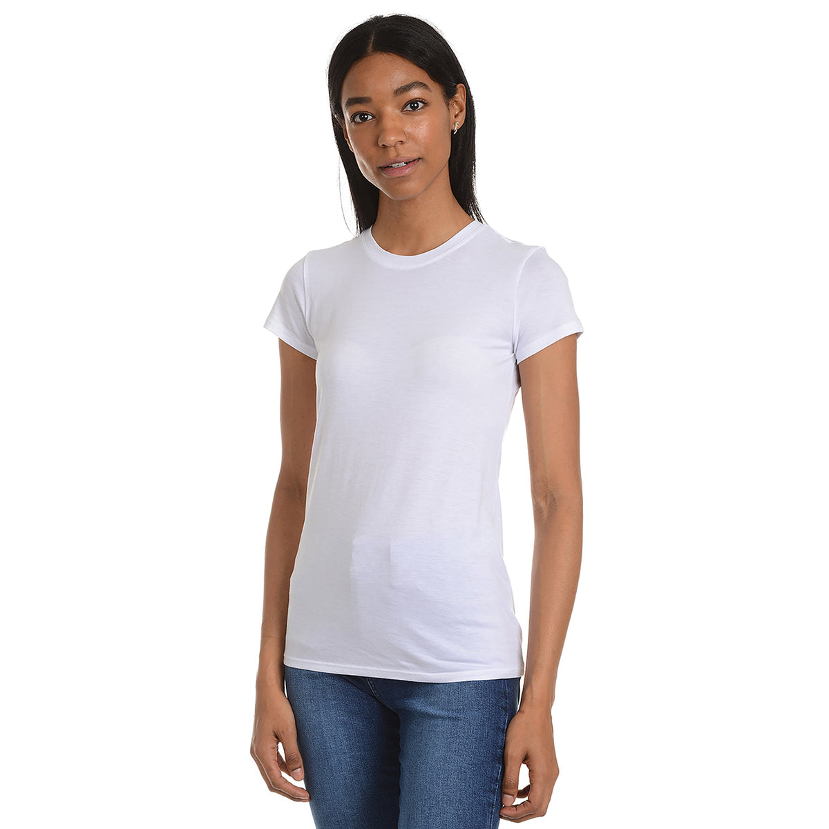 Camiseta Marcy ajustada de cuello redondo