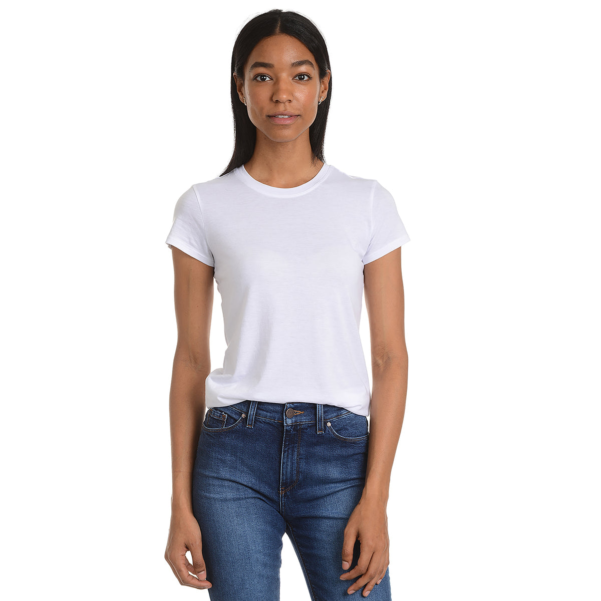 Camiseta Marcy ajustada de cuello redondo