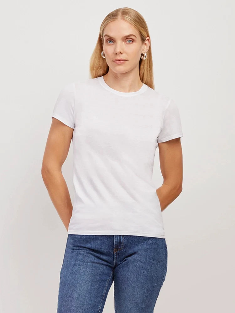 Camiseta Marcy ajustada de cuello redondo