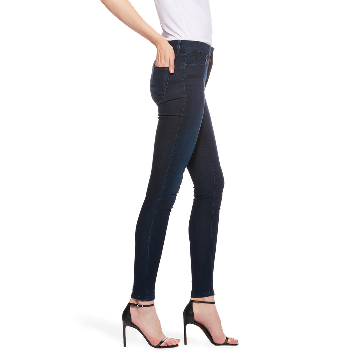 Jeans Jane skinny de tiro alto – ajuste elegante que realza la figura