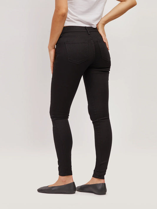 Jeans skinny de tiro alto