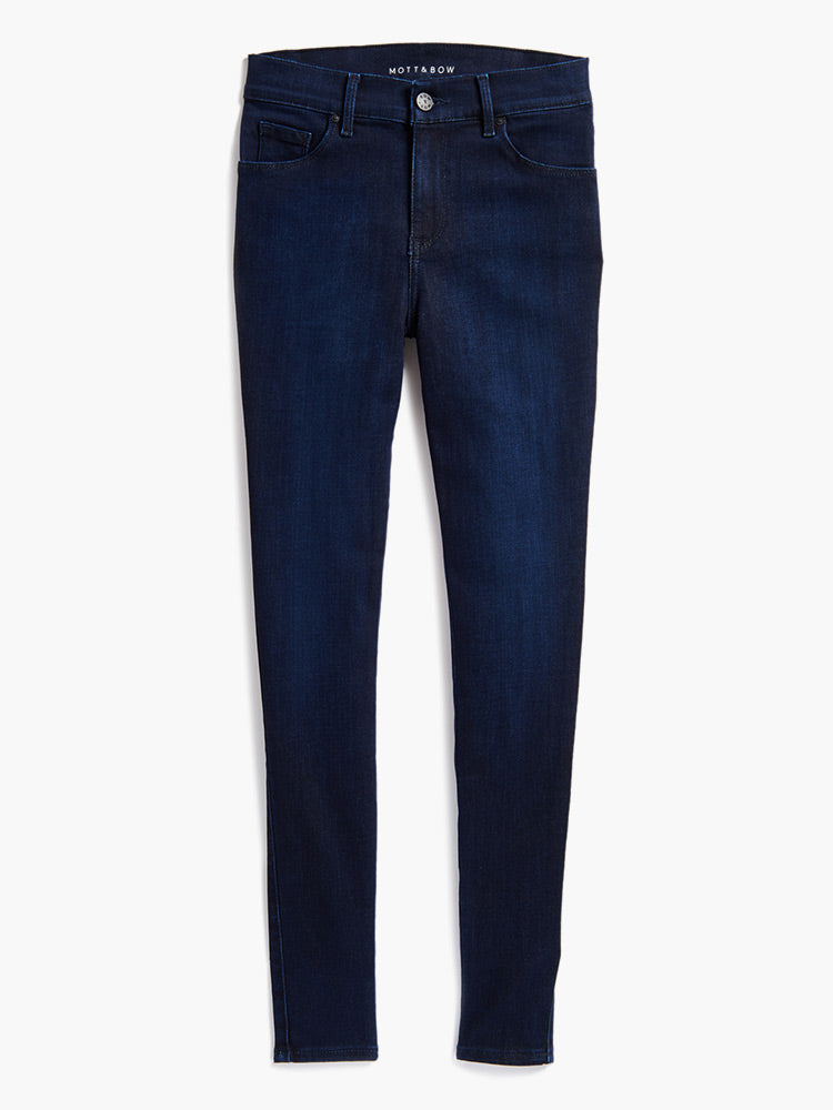Jeans Jane skinny de tiro alto – ajuste elegante que realza la figura