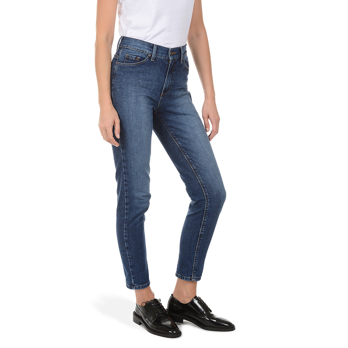 Jeans Mom Ridge elegantes – Denim cómodo para el día a día
