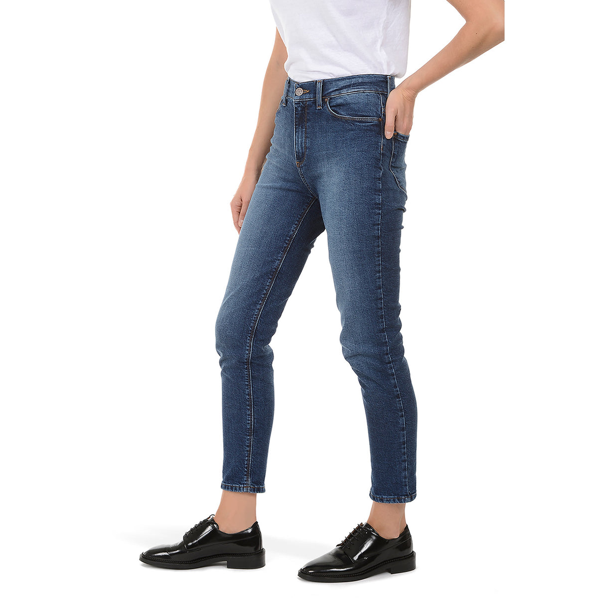 Jeans Mom Ridge elegantes – Denim cómodo para el día a día
