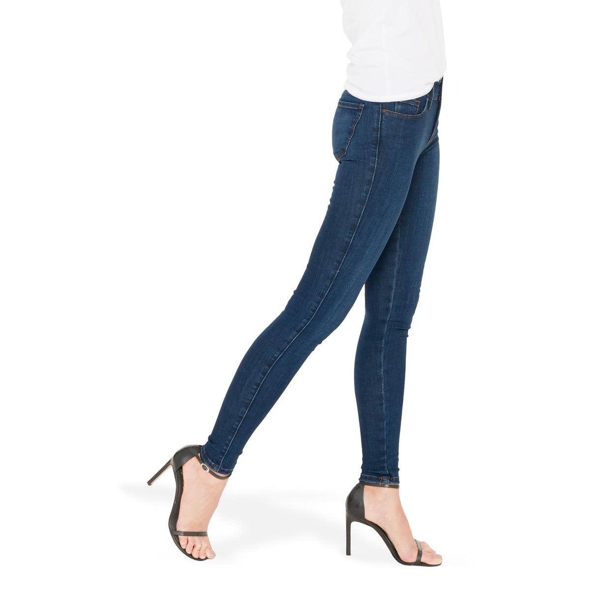 Jeans Jane de tiro medio y corte skinny