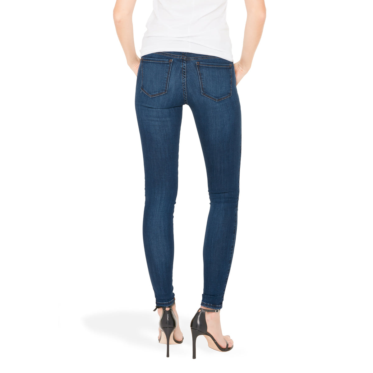 Jeans Jane de tiro medio y corte skinny