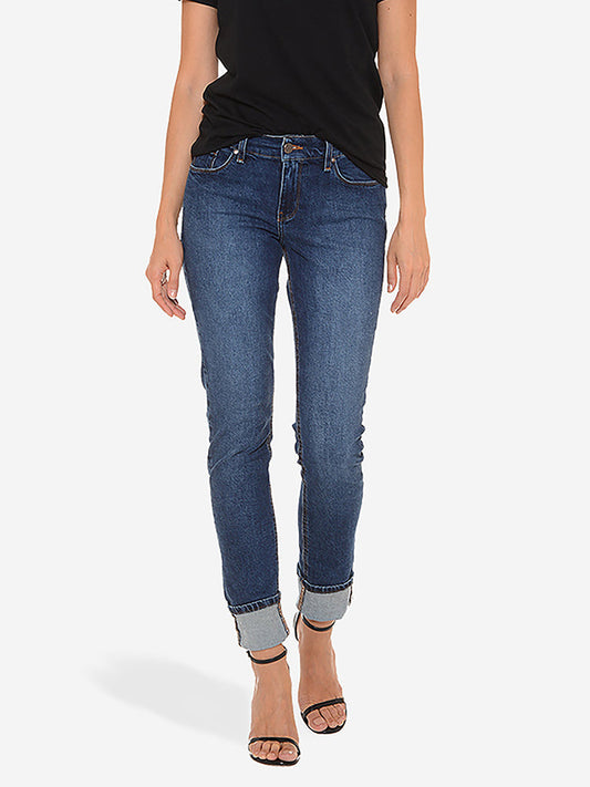 Jeans de corte recto slim Ridge-Fit
