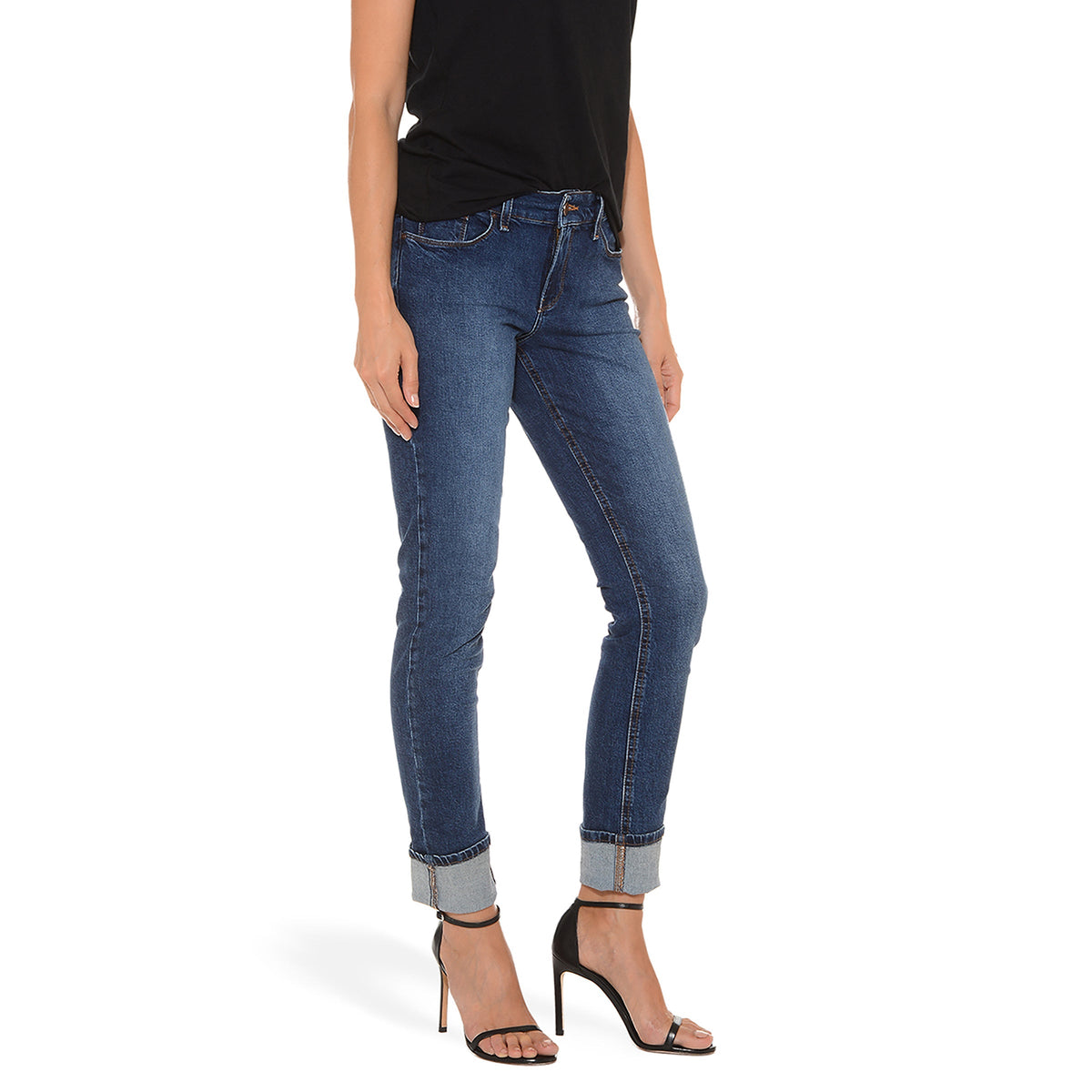 Jeans de corte recto slim Ridge-Fit