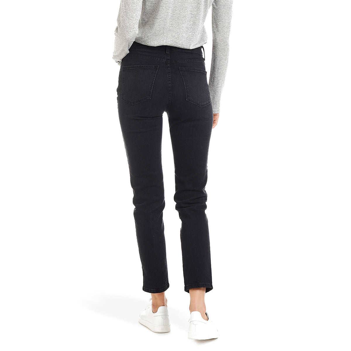 Jeans mom de tiro alto y corte slim Allen